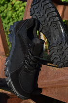 Кросівки Жіночі Літні Тактичні. Чорні. Натуральна шкіра. 42р (28см) MSLF-2139-42 - зображення 4