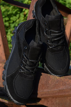 Кросівки Жіночі Літні Тактичні. Чорні. Натуральна шкіра. 46р (30,5см) MSLF-2139-46 - зображення 3