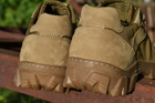Кросівки Жіночі Літні Тактичні. Койот. Натуральна гідрофобна шкіра. 39р (25,5см) MSLF-2136-39 - зображення 8