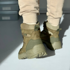 Универсальные демисезонные Ботинки ОТАМАН с ортопедической стелькой и протекторной подошвой / Нубуковые Берцы - изображение 4