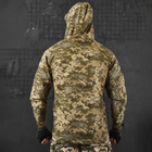 Мужская куртка с капюшоном "Field" рип-стоп пиксель размер L - изображение 3