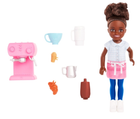 Lalka z akcesoriami Mattel Barbie Chelsea Career Barista 15 cm (194735101719) - obraz 2