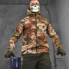 Чоловіча ультралегка Вітровка із мембранної плащівки / Водонепроникна Куртка з капюшоном мультикам розмір M - зображення 5