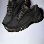 Кросівки Літні Тактичні. Чорні. Натуральна шкіра. 41р (27см) MSLM-1039-41 - зображення 2