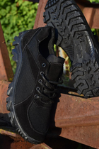 Кросівки Літні Тактичні. Чорні. Натуральна шкіра. 43р (28,5см) MSLM-1039-43 - зображення 5