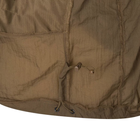 Куртка тактическая Helikon-Tex Анорак Витронопродувной Быстросохнущий L Койот WINDRUNNER WINDSHIRT WINDPACK - L COYOTE (KU-WDR-NL-11-B05-L) - изображение 10