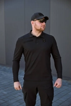 Костюм Поло с длинным рукавом и брюки Kayman черного цвета для полиции S - изображение 2