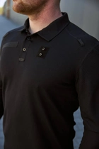 Костюм Поло с длинным рукавом и брюки Kayman черного цвета для полиции S - изображение 10