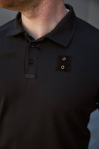 Костюм Поло с длинным рукавом и брюки Kayman черного цвета для полиции 3XL - изображение 6