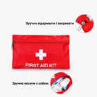 Аптечка-сумка, органайзер для зберігання ліків / таблеток / медикаментів, набір 3 шт, кол. червоний (81704052) - зображення 3