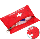 Аптечка-органайзер, сумка для зберігання ліків / таблеток / медикаментів, набір 2 шт, кол. червоний (81702876) - зображення 4