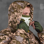 Чоловіча ультралегка Вітровка із мембранної плащівки / Водонепроникна Куртка з капюшоном піксель розмір 3XL - зображення 6
