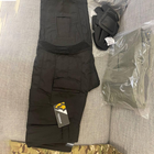 Чоловічі брюки G3 з наколінниками / Штани ріп-стоп з тефлоновим покриттям чорні розмір 2XL - зображення 3
