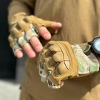 Перчатки Mechanix с открытыми пальцами и усиленными ладонями мультикам размер M - изображение 3