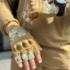 Перчатки Mechanix с открытыми пальцами и усиленными ладонями мультикам размер M - изображение 6