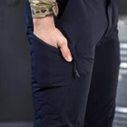 Мужские штаны Patriot стрейч коттон темно-синие размер 3XL - изображение 4