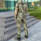 Маскувальний костюм куртка + штани / Чоловічий комплект із захистом від комах піксель розмір XL - зображення 3