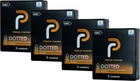 Презервативи Parry Premium Dotted з точками 4 пачки по 3 шт (ROZ6400230267)