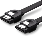 Кабель UGREEN US217 SATA 3 Data Cable 0.5m (Black)(UGR-30796) (UGR-30796)