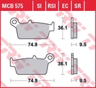 Тормозные колодки TRW MCB575EC