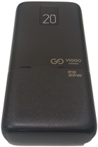 Powerbank VIGGO 20000 mAh PD Czarny (32758) (955555902127735)  - Outlet - obraz 3