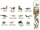 Набір фігурок Collecta Mini Reptiles & Amphibiants 12 шт (4892900011943) - зображення 1