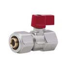 Кран кульовий обжимний SD Forte 16х1/2" ВР SF264W15