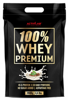 Protein ActivLab 100% Whey Premium 2000 g Kawa (5907368845937) - obraz 1