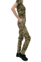 Жіночі військові тактичні штани 42 укрпіксель на флісі (зима) - зображення 9