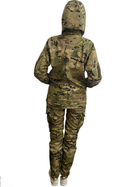 Женские тактические брюки утеплённые софтшелл 48 мультикам - изображение 4