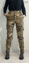 Женские тактические брюки утеплённые софтшелл 42 мультикам - изображение 15