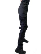 Жіночі поліцейські тактичні штани 52 чорні утеплені - зображення 12
