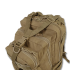 Тактический рюкзак COMPACT ASSAULT PACK Coyote 24L - изображение 7