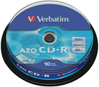 Verbatim CD-R 700 MB 52x Ciasto 10 szt. Extra (43437) - obraz 1