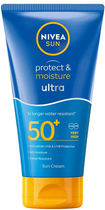 Krem do opalania Nivea Sun Protect Moisture nawilżający SPF 50+ 150 ml (5900017088891) - obraz 1