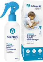 Spray neutralizujący alergeny kurzu domowego Icb Pharma Allergoff 400 ml (5904215273592) - obraz 1