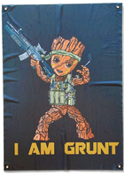 Баннер "I am Grunt" 900х600 мм