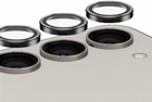 Szkło hartowane Panzer Glass Hoops Camera Lens Protector do Samsung Galaxy S24 Black (5711724012075) - obraz 1