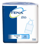 Слинявчик Tena Bibs Disposable Bibs 37x48 150 шт (7322540445527) - зображення 1