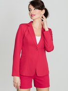 Піджак жіночий Lenitif K201 S Червоний (5902194311793) - зображення 1