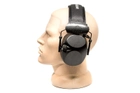 Протишумні навушники захисні активні venture sentinel nrr gear 26db (чорні) - зображення 10
