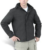 Куртка SURPLUS ZIPPER WINDBREAKER XL Black - зображення 4