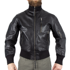 Куртка льотна шкіряна Бундесвер 60 Black - зображення 5