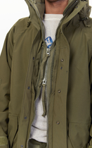 Куртка непромокаюча з флісовою підстібкою XL Olive - зображення 8