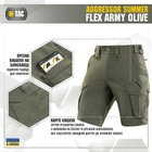 Шорты XS Summer Olive M-Tac Flex Army Aggressor - зображення 4