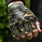 Рукавички тактичні безпалі Mechanix M-Pact Gloves Woodland L - зображення 4