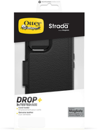 Чохол-книжка Otterbox Strada MagSafe для Apple iPhone 15 Shadow (840304739318) - зображення 5