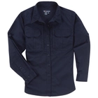 Сорочка тактична жіноча 5.11 Women's TACLITE® Pro Long Sleeve Shirt XS Dark Navy - зображення 1