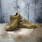 Кроссовки ботинки облегченные тактическая обувь натуральная кожа усиленная пятка и носок 43р - изображение 1