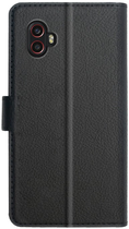 Etui z klapką Xqisit NP Slim Wallet Selection Anti Bac do Samsung Galaxy Xcover 6 Pro Black (4029948224138) - obraz 1